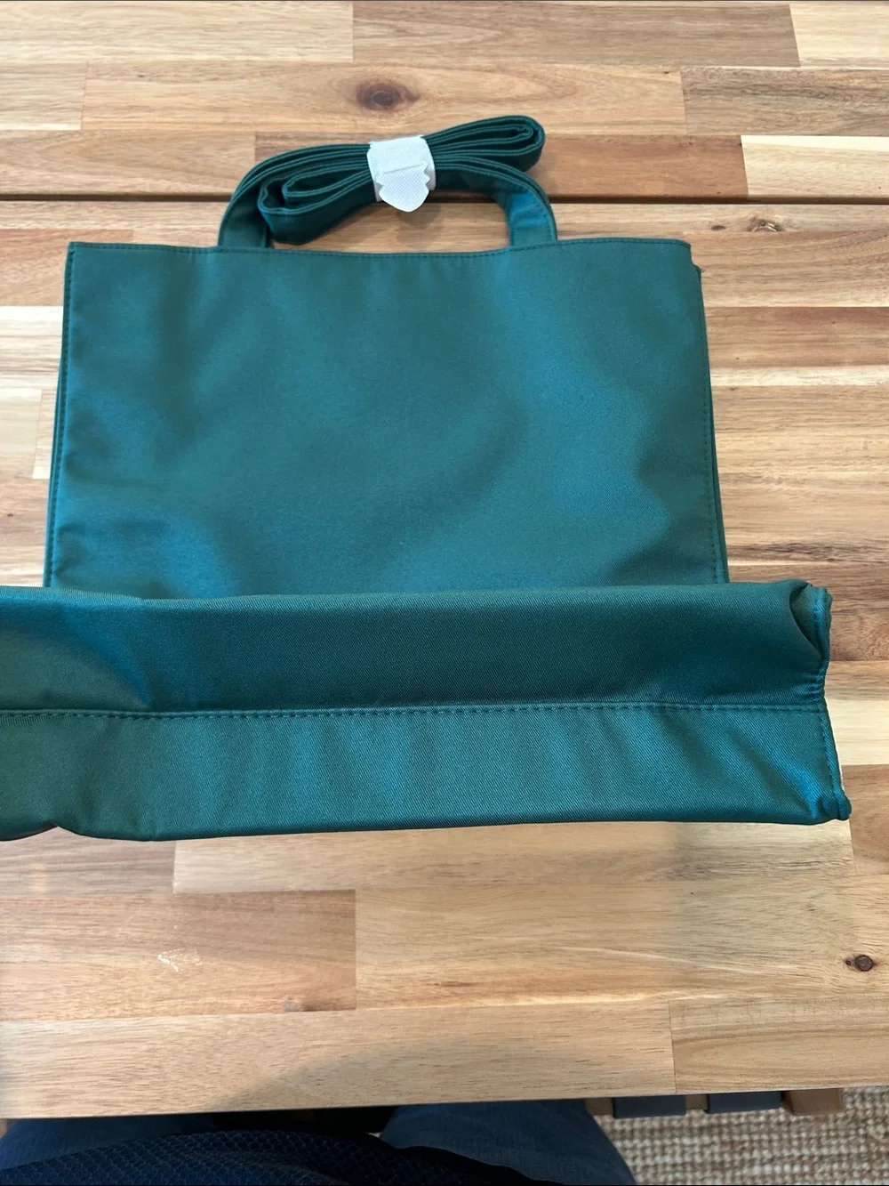 Prada Emerald Tote with Top Handles - Picture 5 of 8